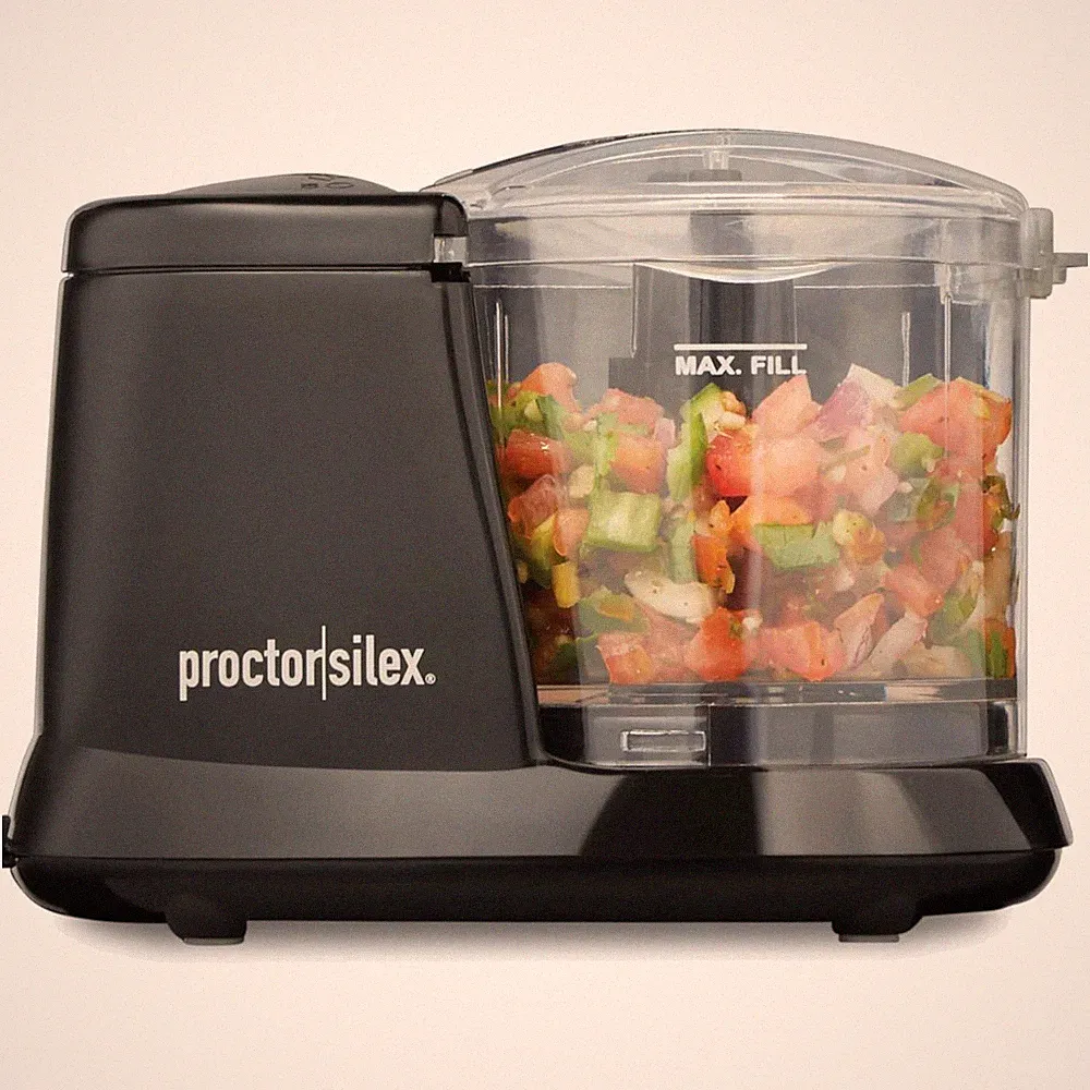 1.5 Cup Electric Vegetable Chopper & Mini Food Processor - Effortless Food Prep