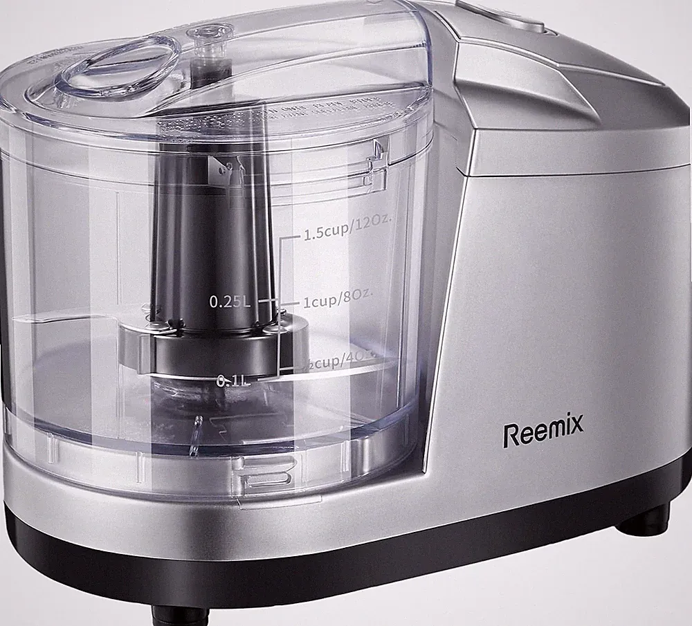 1.5-Cup One-Touch Electric Food Chopper, 100W Mini Food Processor Meat Grinder