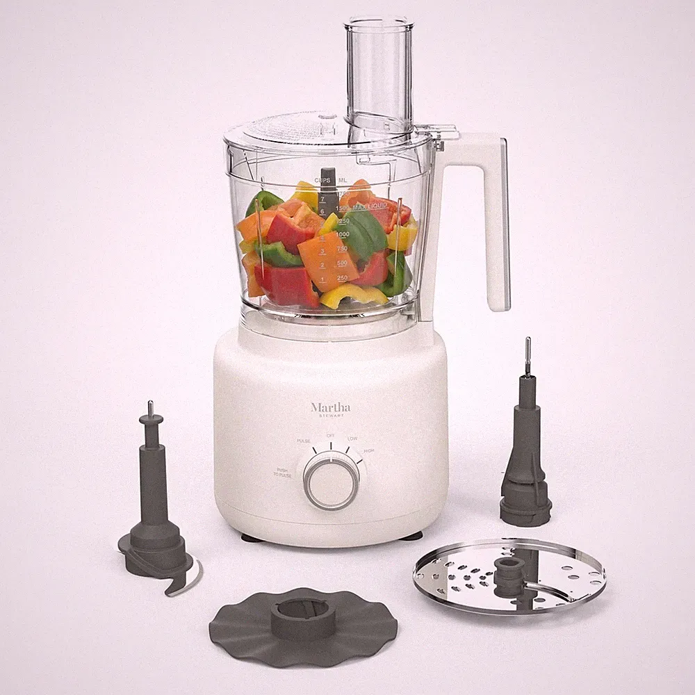 10 Cup Food Processor & Electric Chopper, One Touch Pulse