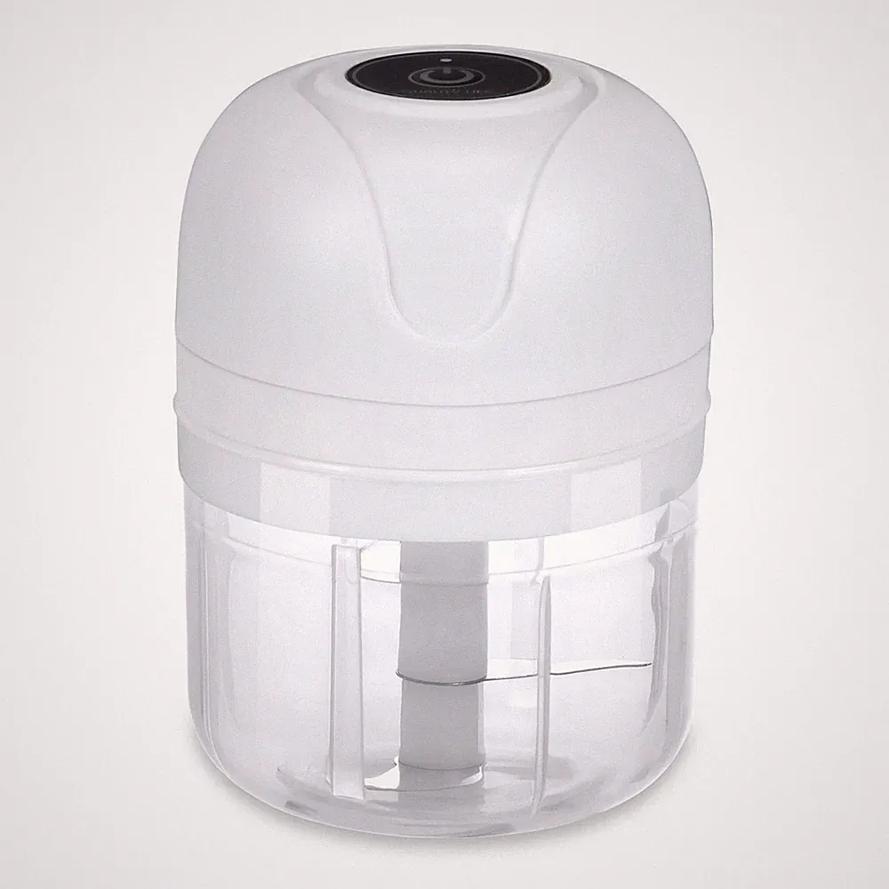100/250m Electric Mini Garlic Press Meat Mincer Vegetable Grinder Food Choppe