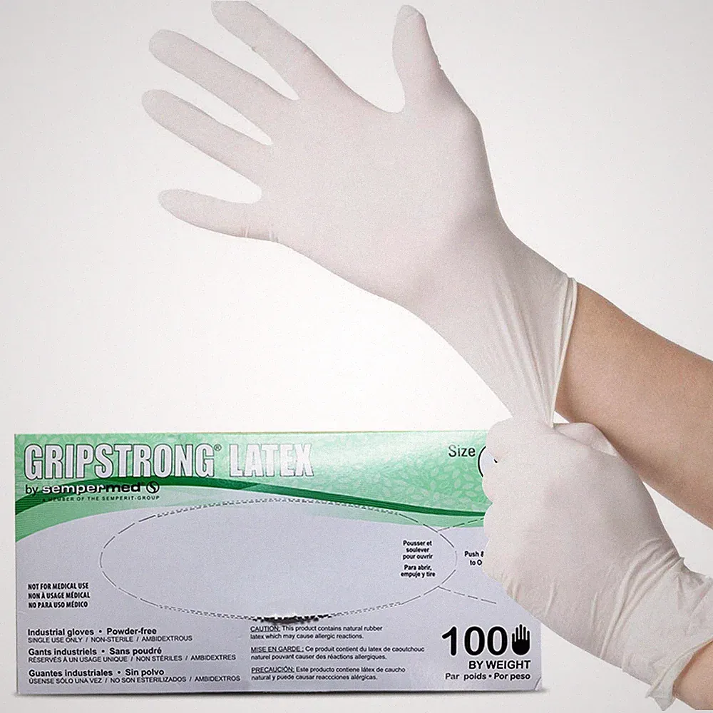 100Pcs Disposable Gloves – Medical Food Prep Cleaning, Powder-Free, Fast Ship