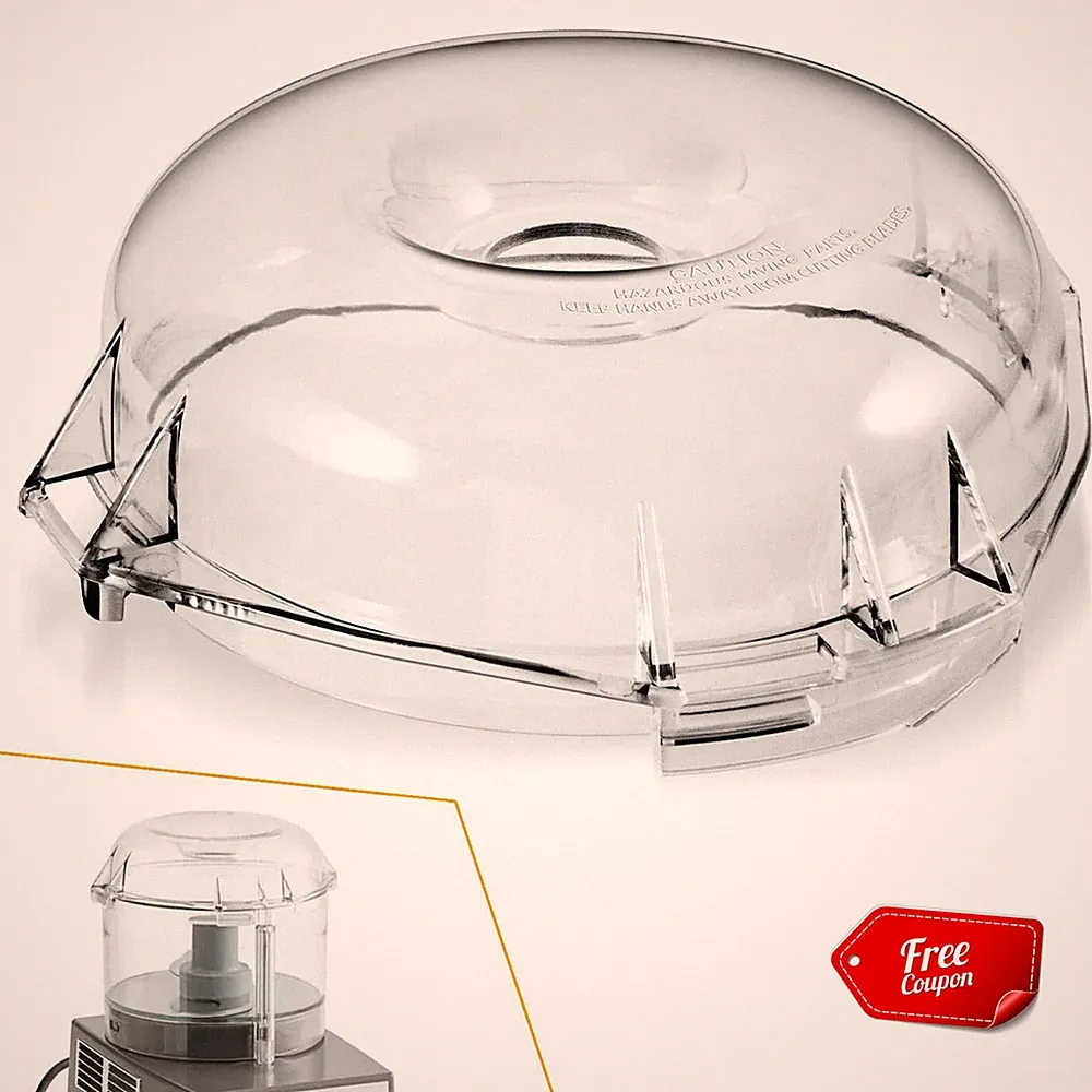 106458S Cutter Bowl Lid Fits Robot Coupe R2, R2B, R2 DICE, R2 Ultra, R100BCLR