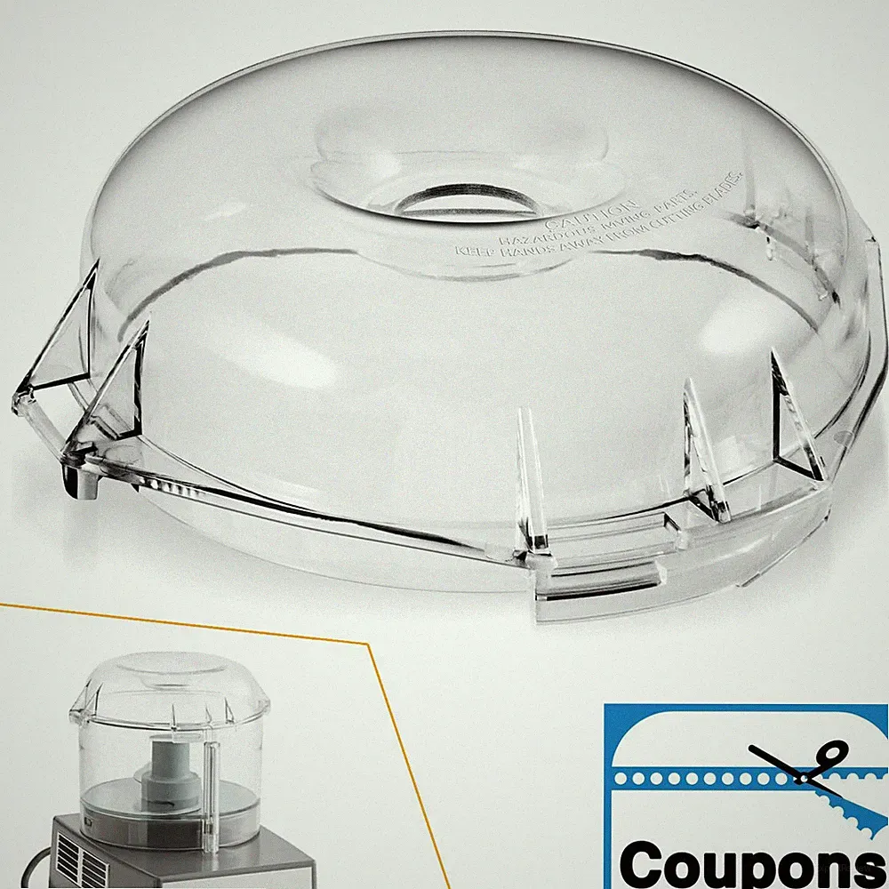 106458S Cutter Bowl Lid for Robot Coupe R100B R100BCLR R101B R2 R2B R2 Dice