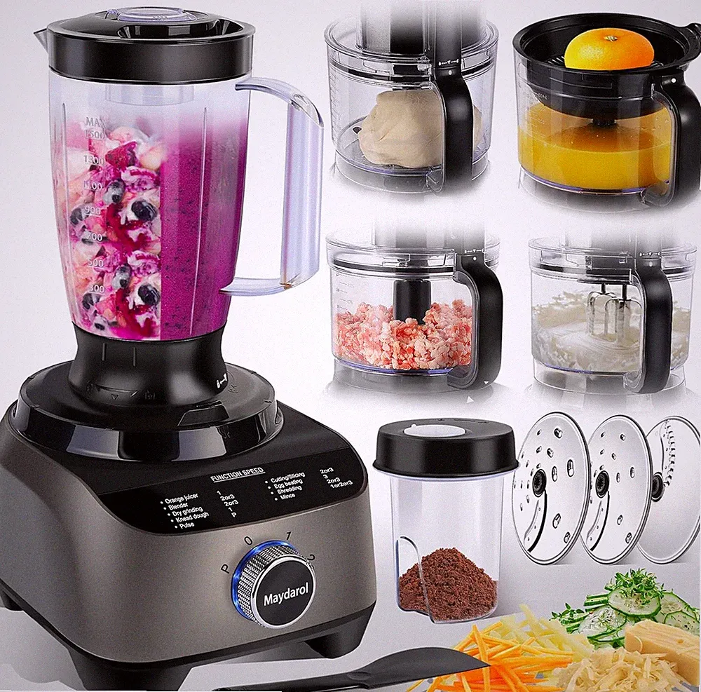 11 in 1 Food Processor Blender 600W