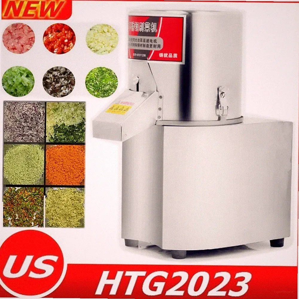 110V 600W Commercial Food Processor Electric Vegetable Chopper Grinder Machine