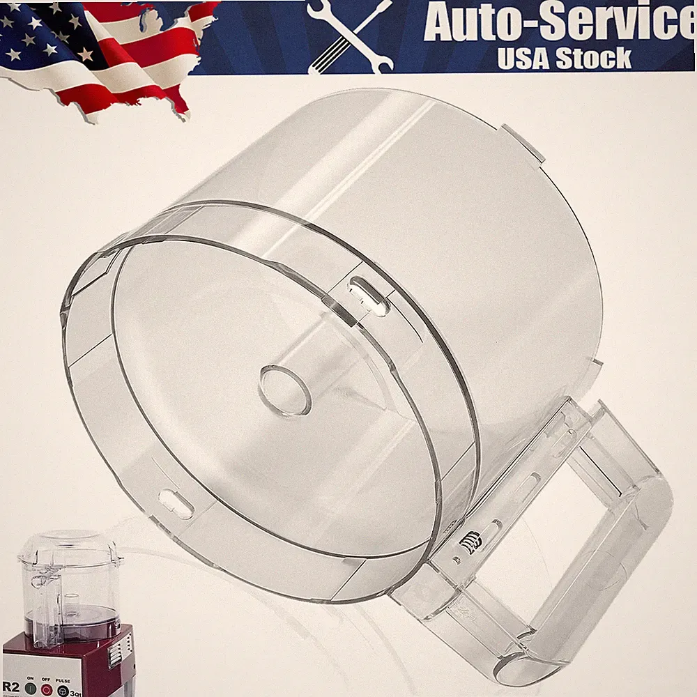 112203 Food Processor 3 Quart Clear Bowl For Robot Coupe R2N series #1-3