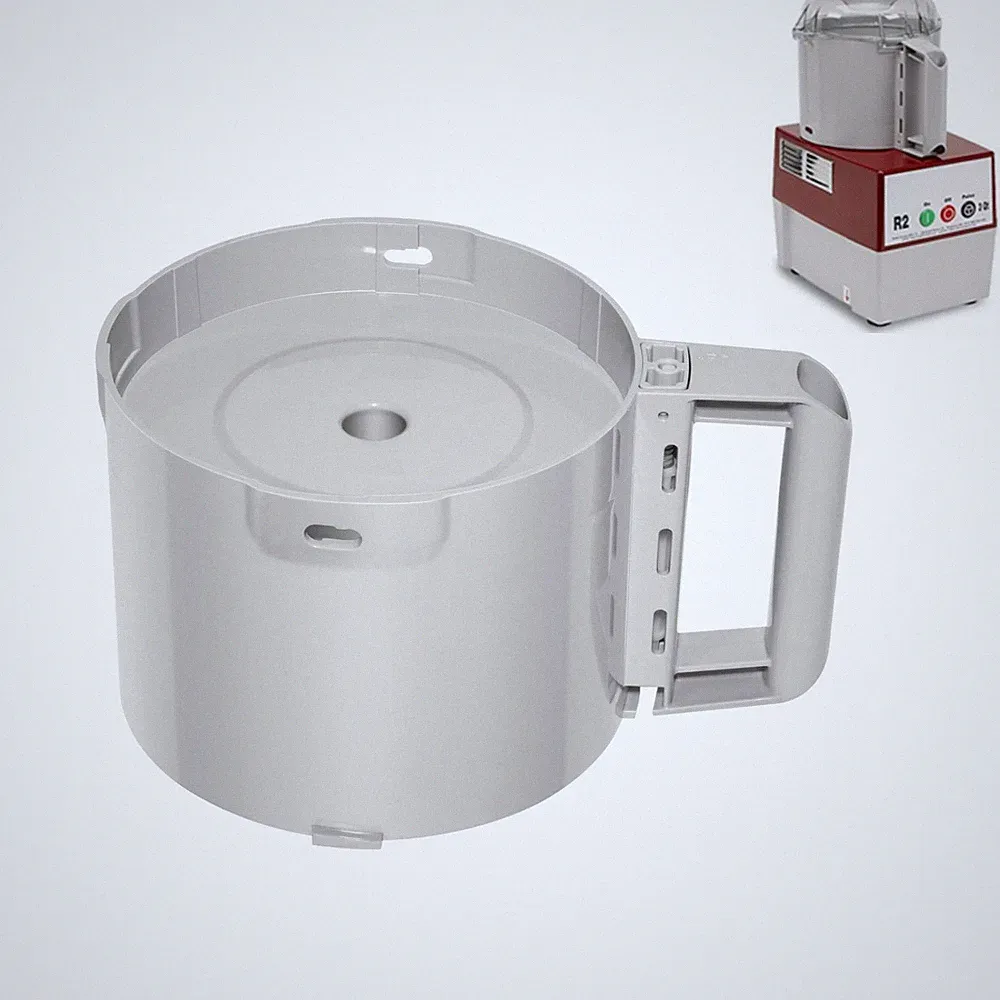 112204S Food Processors Cutter Bowl Fit for Robot Coupe R2, R2B, R2N, 3-Quart