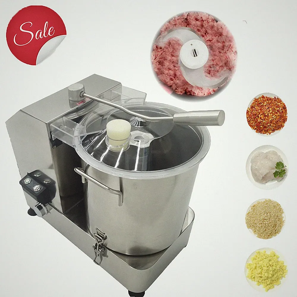12L Commercial Kitchen Food Processor Meat and Vegetable Full Auto Blender Mixer