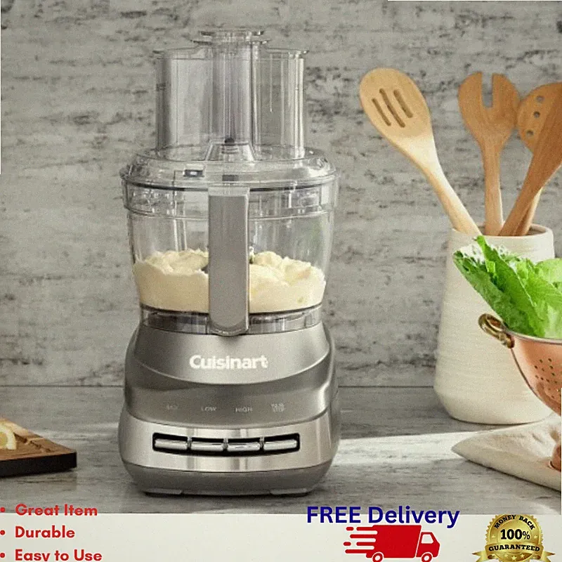 13-Cup Core Custom Food Processor Slicing Shredding Disc Mix Pulse Kitchen New