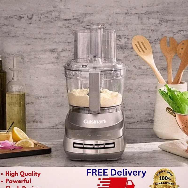 food processor with adjustable slicing disc
