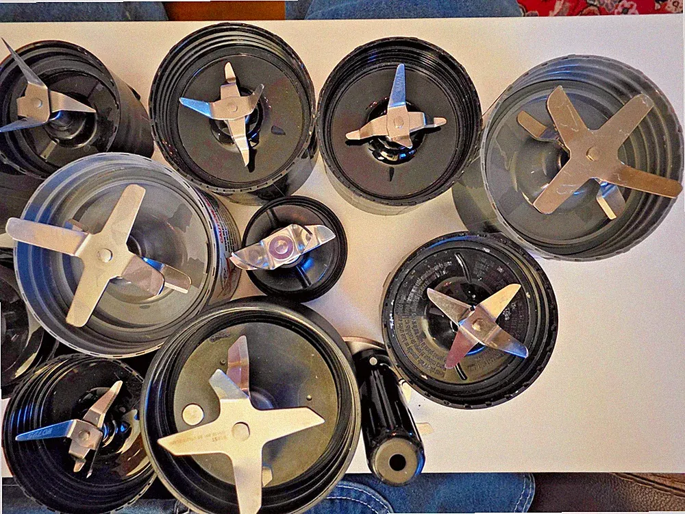 13pc Blender & Food Processor Blade Mega Lot - Ninja, NutriBullet, Oster, Kitche