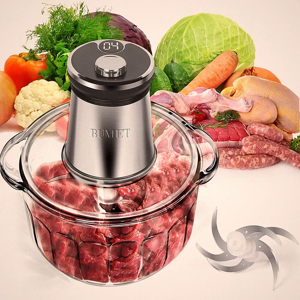 food processor glass bowl