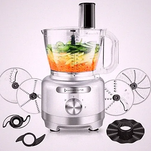 16 Cups Food Processor, Large Food Chopper with French Fry Cutter, 9 Function...
