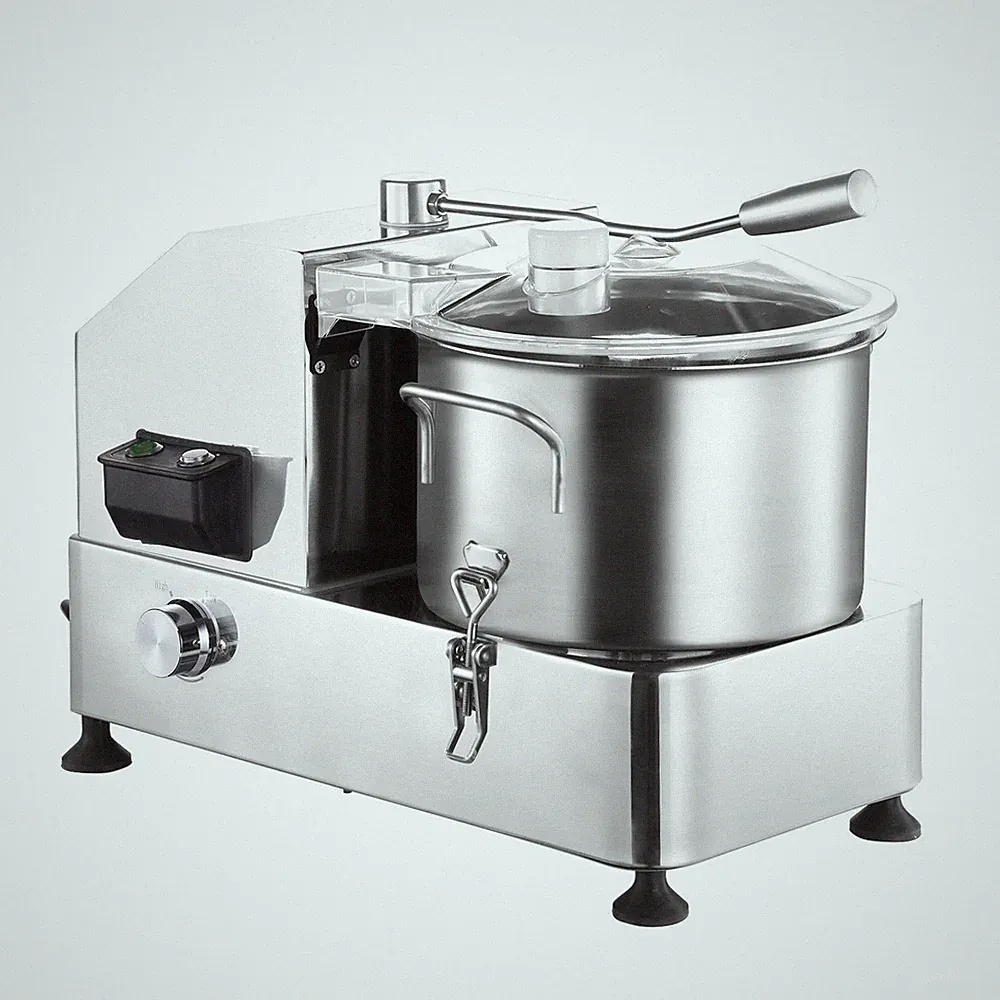 1800W 6L Commercial Food Processor Stainless Steel Variable Speed Heavy Duty New