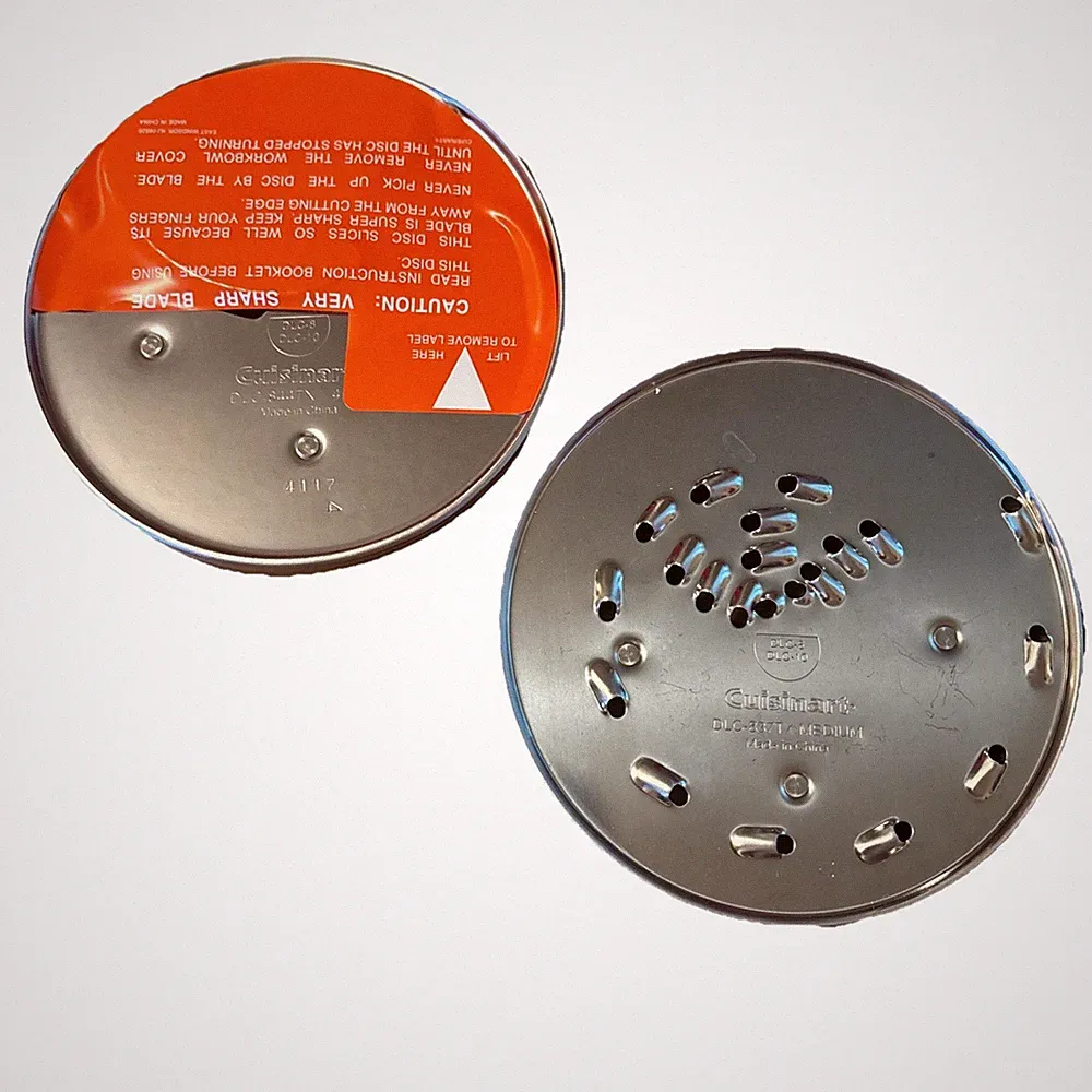 2 Cuisinart Food Processor Replacement Blade Discs DLC-8 DLC-10