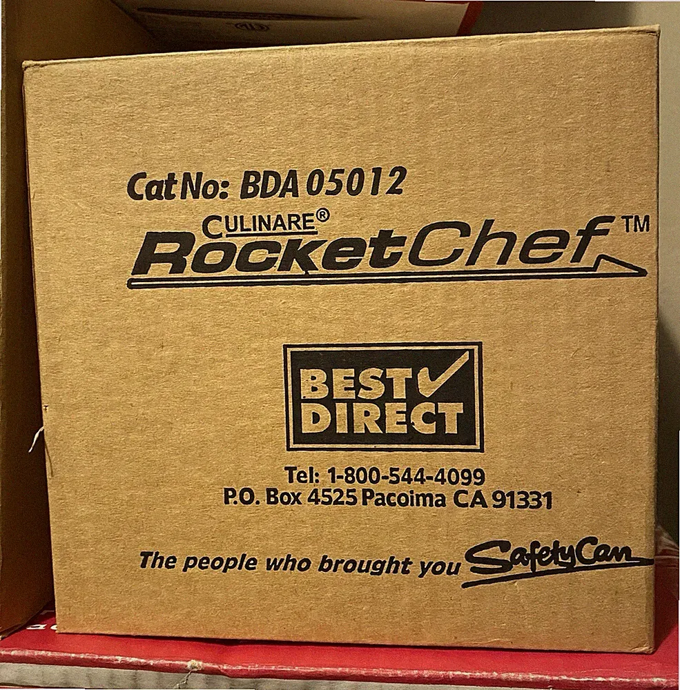 (2) Culinare Rocket Chef Full-Size Food Processor BDA 05012 and a BDA 05056
