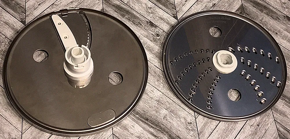 2 KitchenAid KFP1333 Food Processor Medium Shredding & Adjustable Slicing Discs