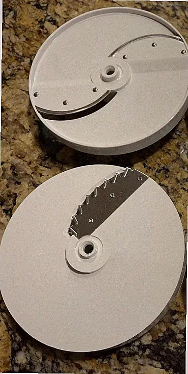 2 Oster Regency Kitchen Center Food Processor Slicing &French Fry Blade Cutter