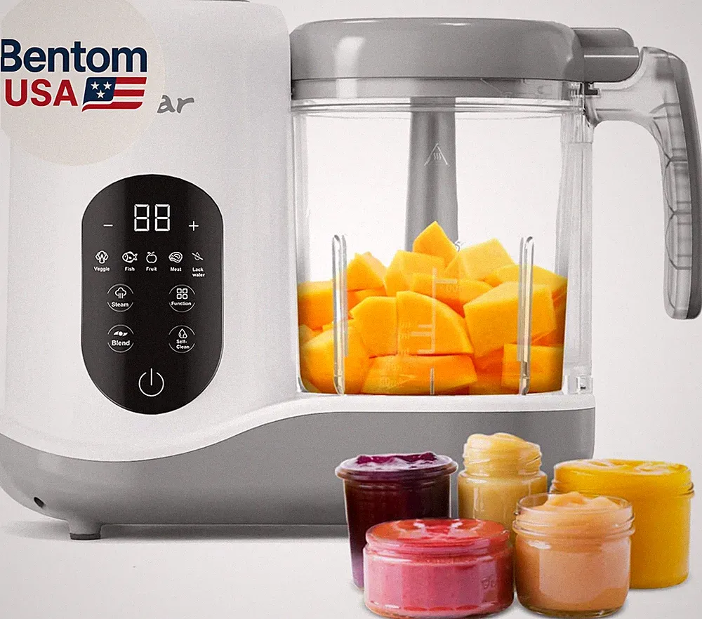 2024 Baby Food Maker | One Step Baby Food Processor Steamer Puree Blender | Auto