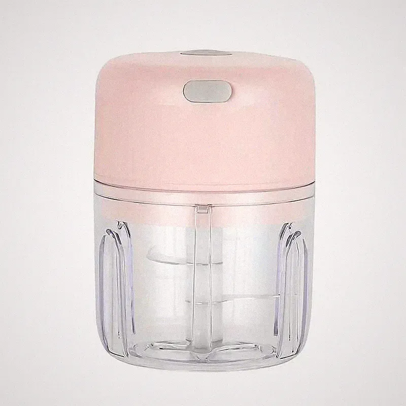 250ml Mini Rechargeable Garlic Chopper Meat Grinder USB Food Processor