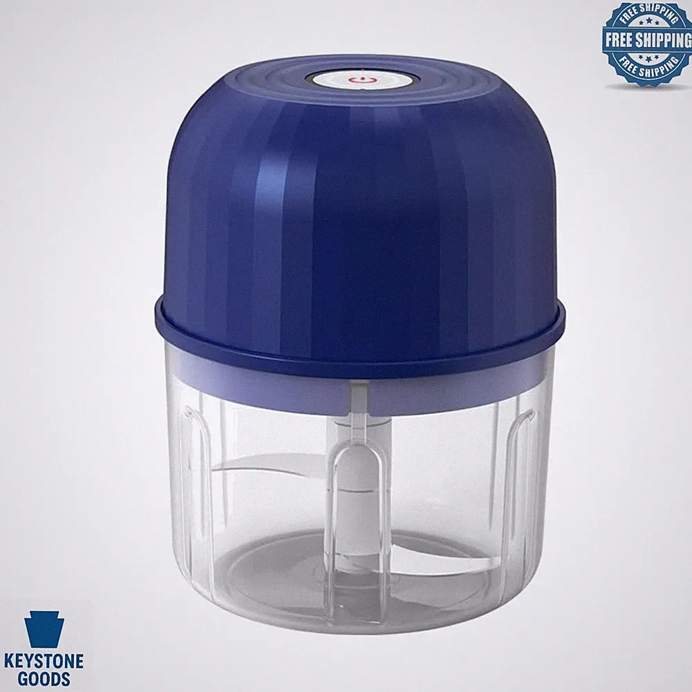 260ml Wireless USB-C Food Processor - Portable Electric Chopper for Garlic, H...