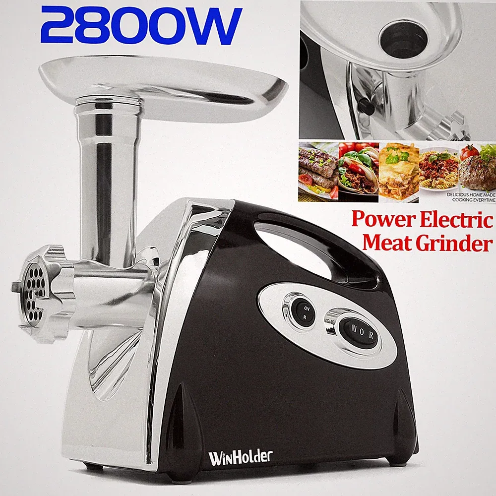 2800w Home Use Food Processor Electric Meat Grinder Vegetable Garlic Chopper