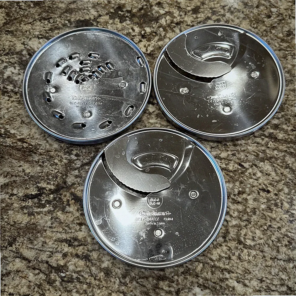 3 Cuisinart Food Processor DLC- 10 DLC-8 Blades 844TX Slicer 837TX 842TX