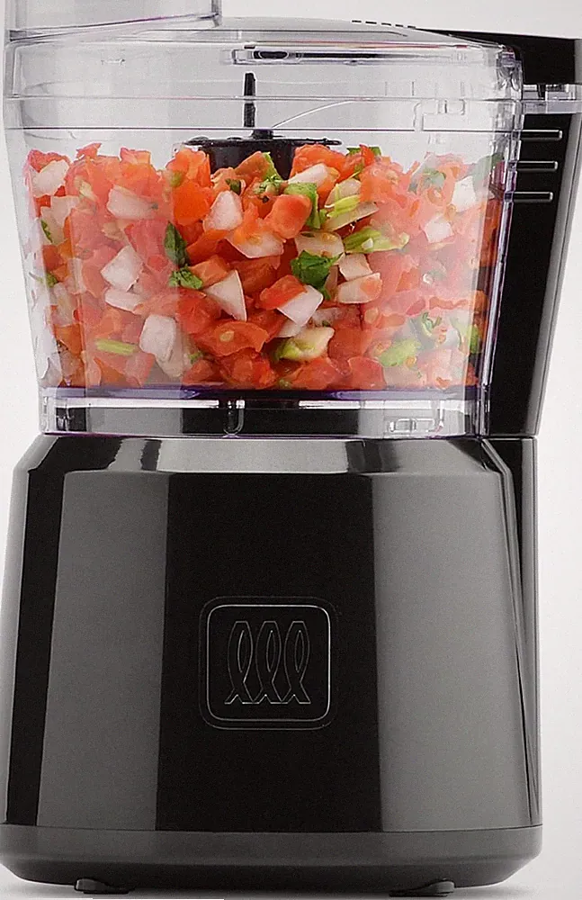 3-Cup Electric Food Chopper 2-Speed Mini Food Processor Dishwasher Safe