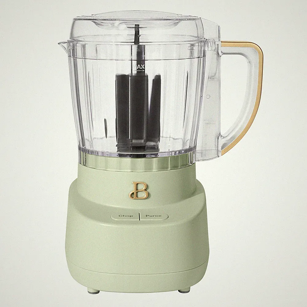 3-Cup Food Chopper, Sage Green by Drew Barrymore
