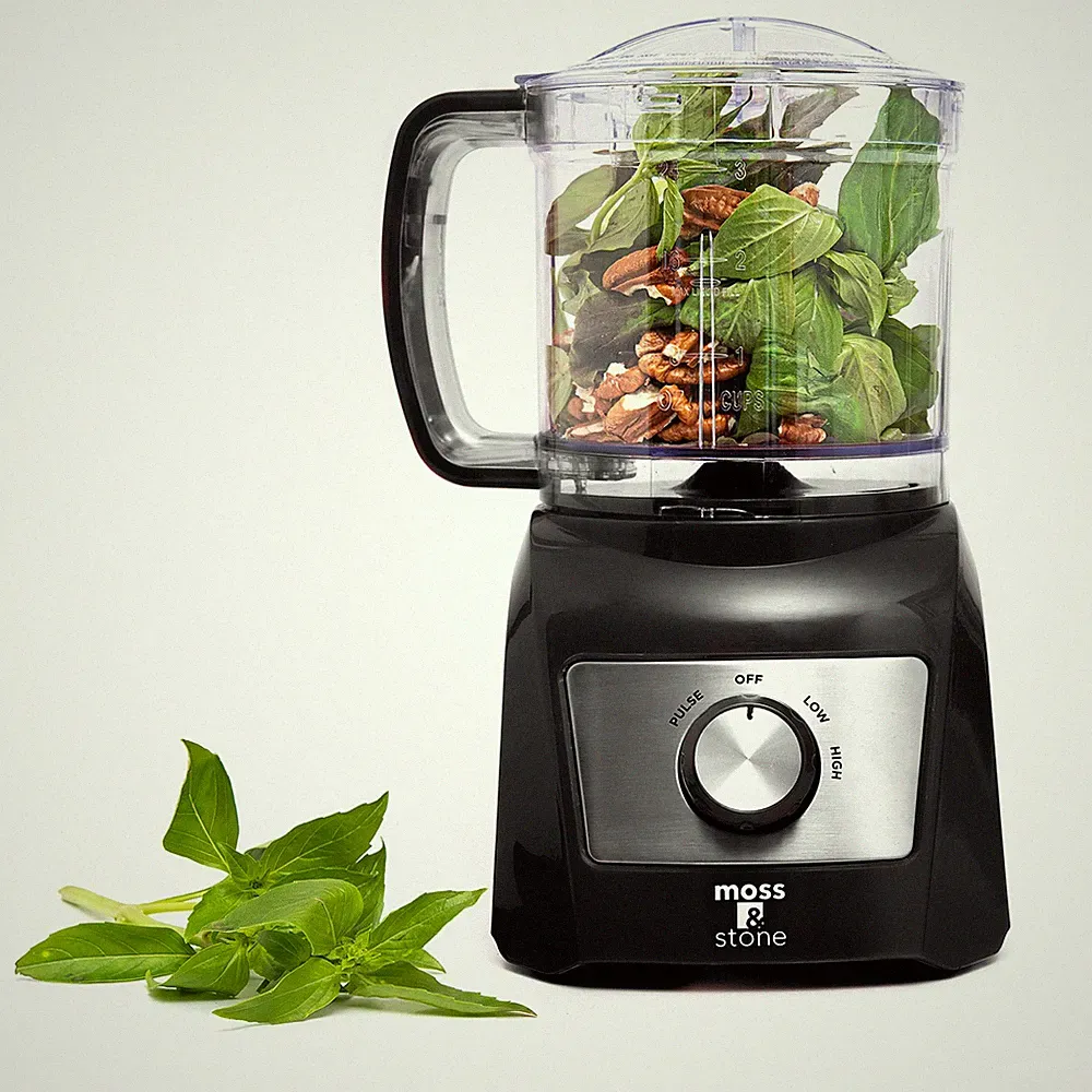 3 Cup Mini Food Processor Strong Vegetable Chopper for Dicing Chopping Mincin...