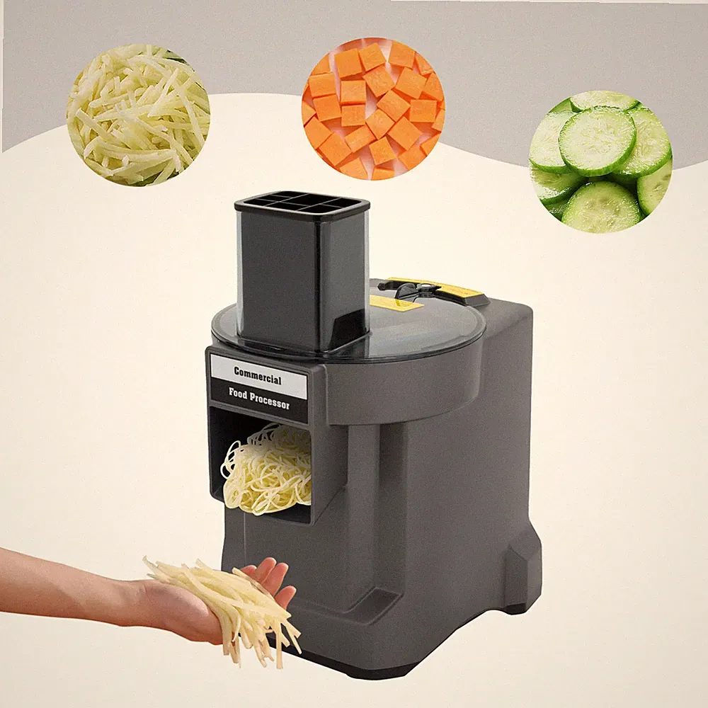 3-In-1 Electric Food Slicer Shredder Dicer Commercial Vegetable Processor 110W