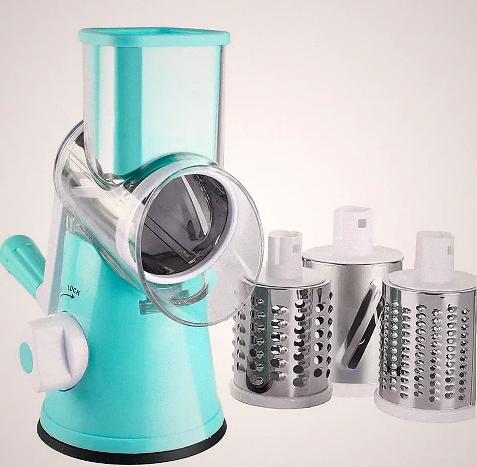 3-in-1 Vegetable Shredder-Blue for Home
