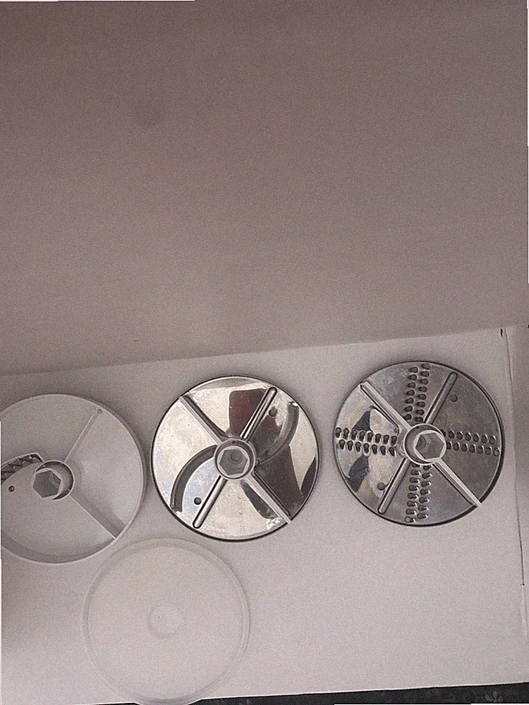 3 Oster Regency Kitchen Center Food Processor Slicing Shredding Cut Disc Blades