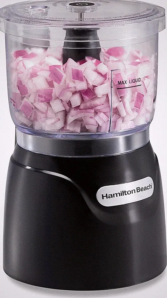 350W 3-Cup Mini Food Processor Electric Chopper Dicing Mincing Puree Black 72850