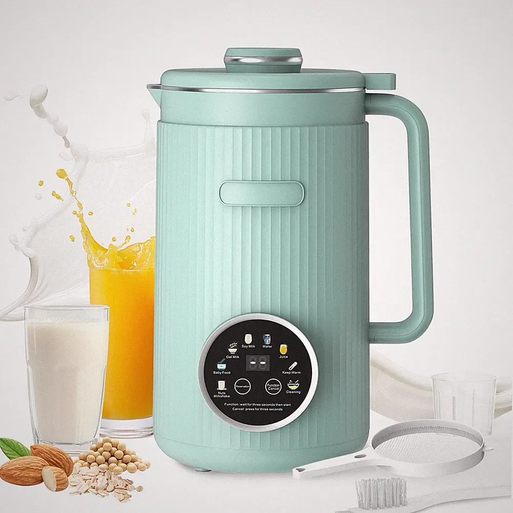 35oz Soy Milk Maker Machine: 8-in-1 Nut Milk Maker for Oat Milk, Vegan Drinks...