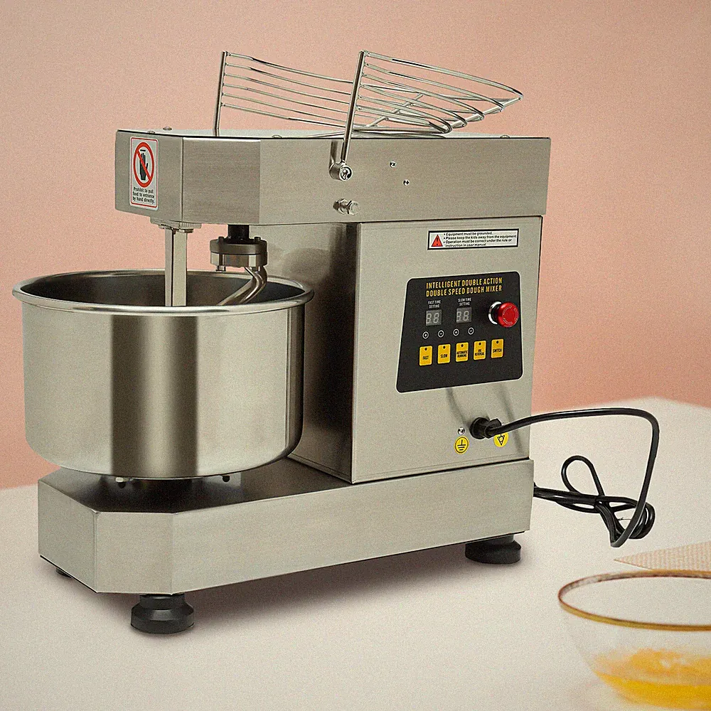 360° Commercial Food Mixer 10L Dough Kneading Machine for Pizza Bakery Bread
