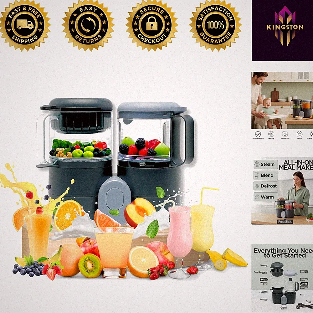 4-in-1 Baby Food Maker Steamer & Blender – 68 oz, Effortless Cooking Solution