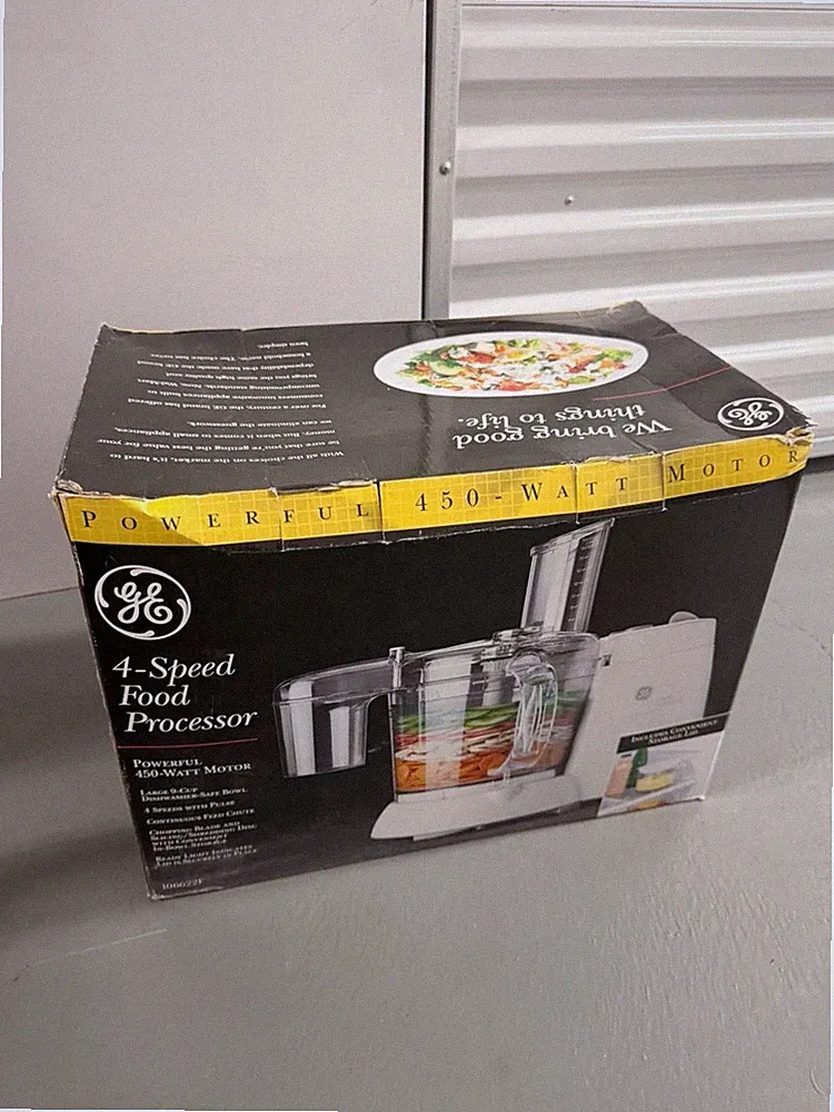 4 Speed Food Processor, Tested