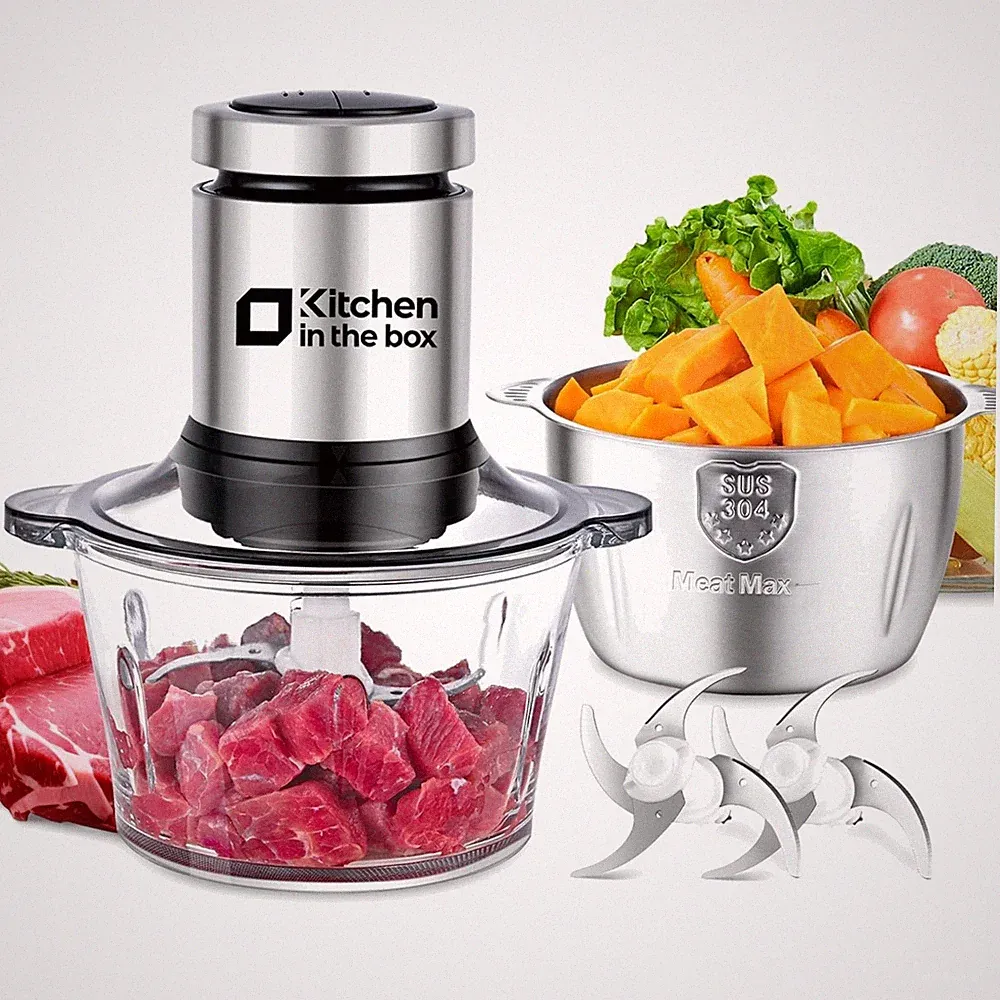400W Food Processor & Vegetable Chopper