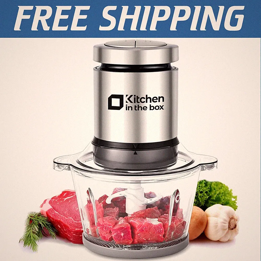 400W Mini Food Processor & Vegetable Chopper