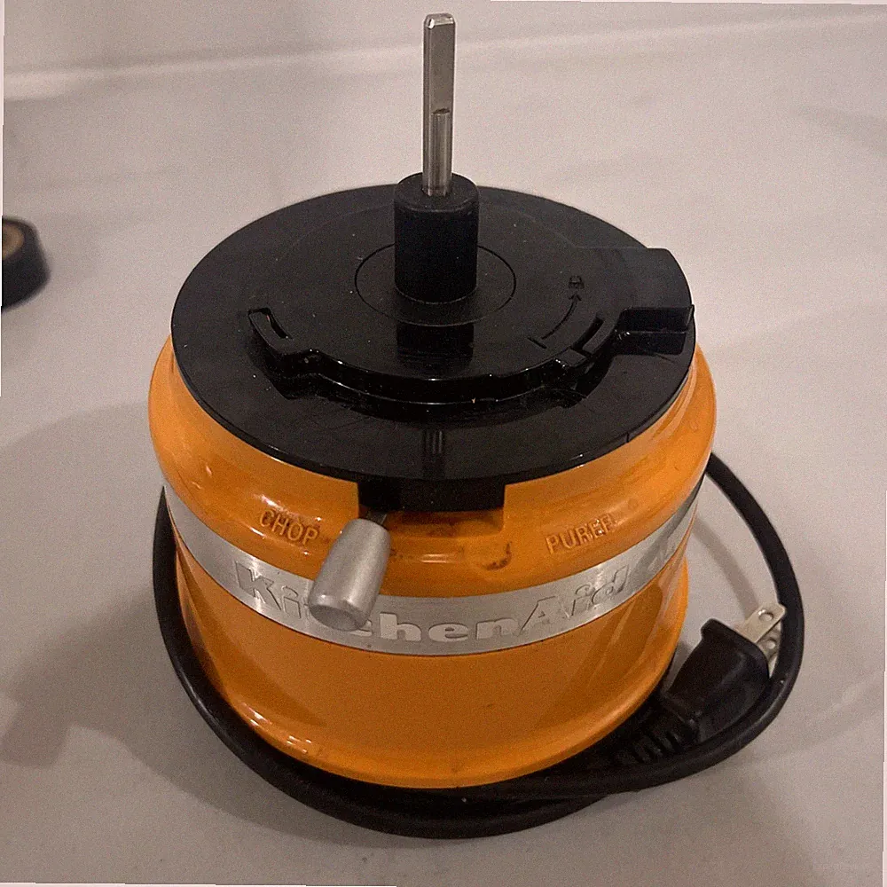 4H KitchenAid KFC3516TG 3.5 Cup Food Chopper, Tangerine Base Only