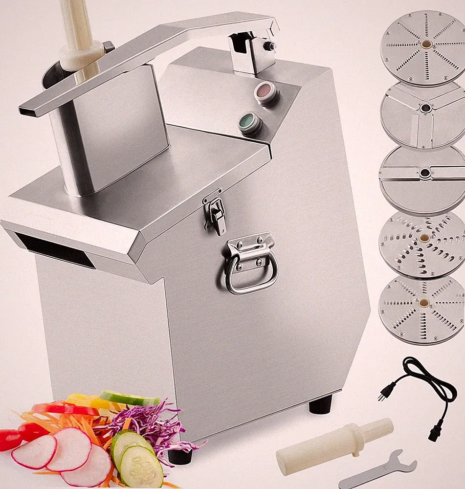 5-Blade Electric Food Processor - Ultimate Vegetable Slicer & Chopper