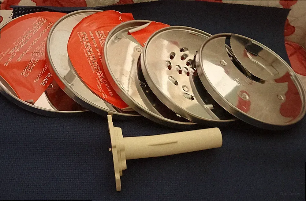 5 Cuisinart DLC-7 Food Processor Slicing Shredding Discs | Made in Japan