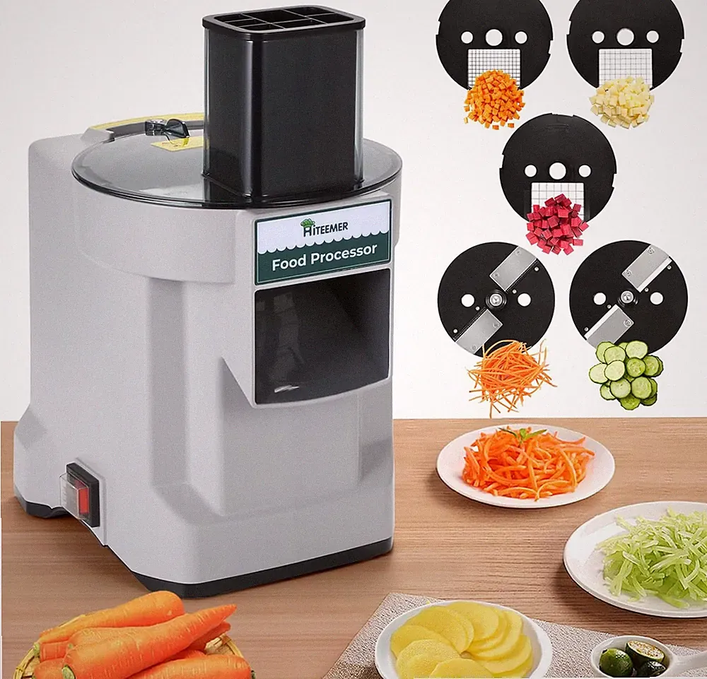 5 in 1 Electric Vegetable Chopper, Commercial Vegetable Dicer Food Processor Veg