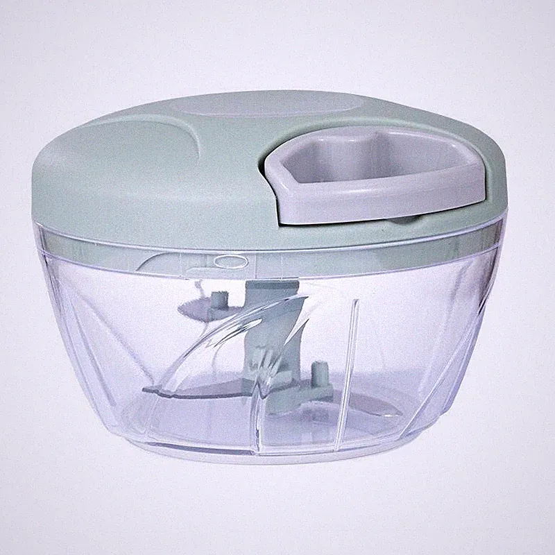 500/900ML Manual Meat Mincer Garlic Chopper Vegetable Onion Food Processor
