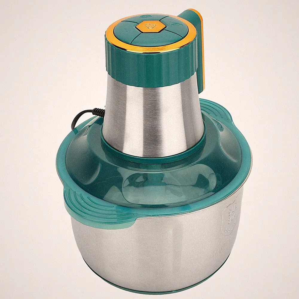 500W Electric Food Processor 5L Stainless Steel Large Capacity Multifunctiona...