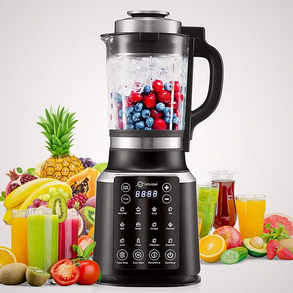 🔥59Oz Glass Blenders for Kitchen with Tamper, 1200W High Speed Food Processor🔥