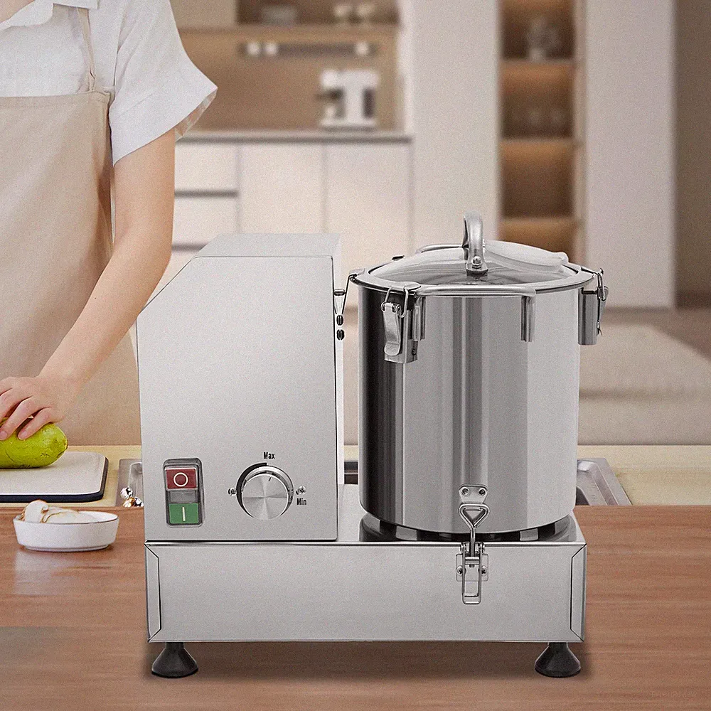 6L Electric Vegetable Chopper Food Mincer Commercial Food Processor Cutter 1200W