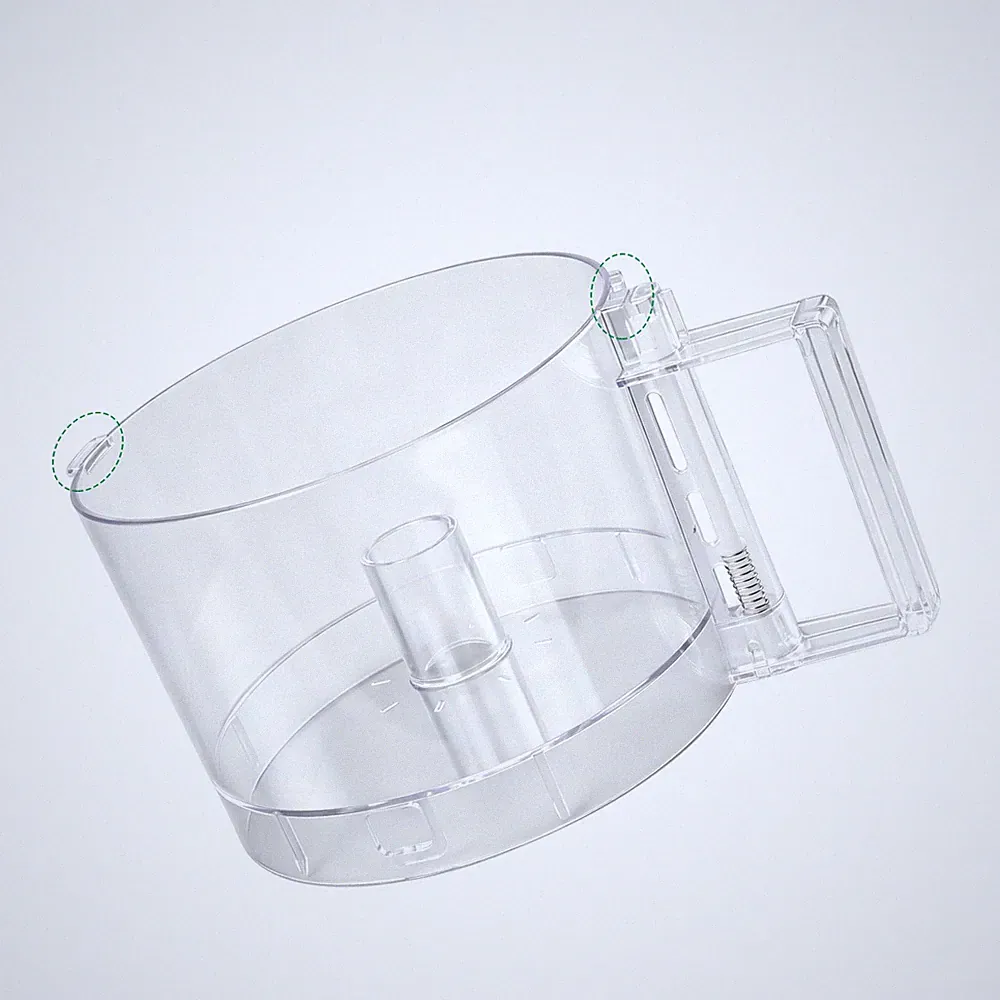 7-Cup Food Processor 2-Tab Work Bowl PC for Cuisinart DLC-10 Series DFP-7JBS