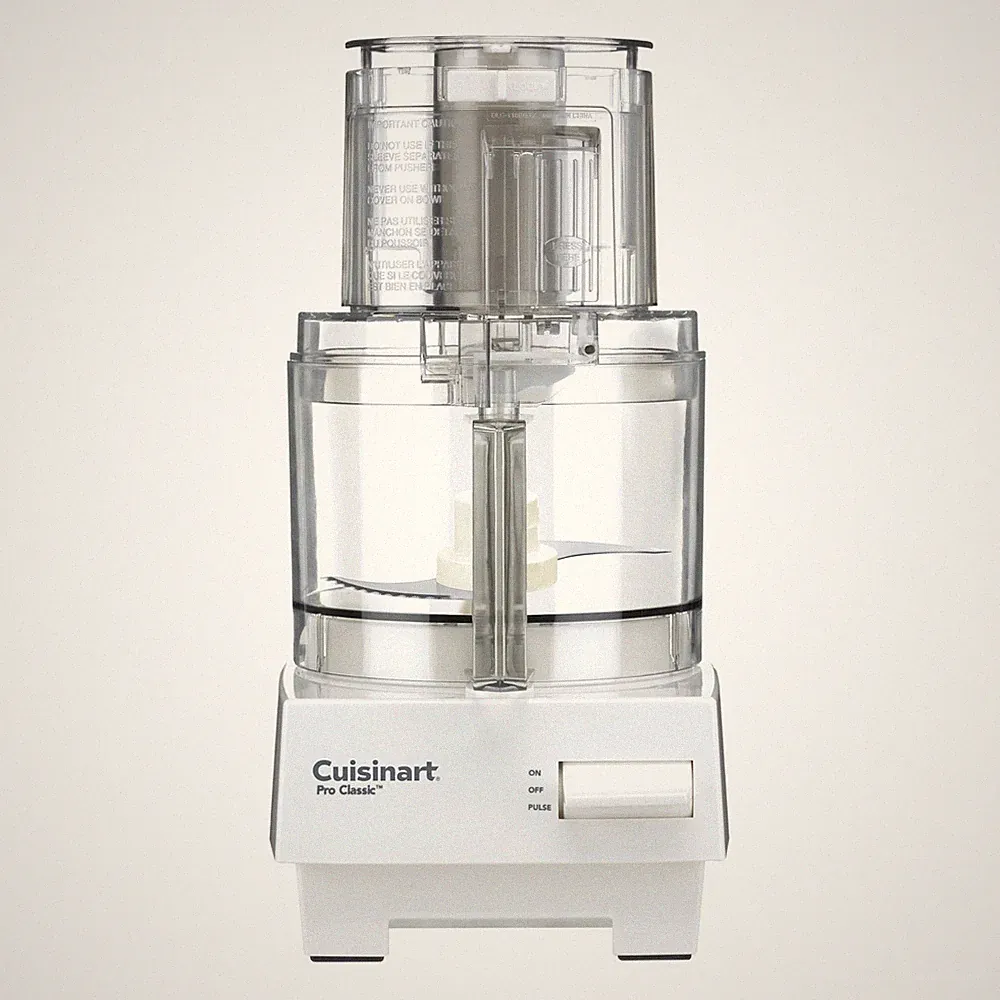 7-Cup Pro Classic Food Processor, 600-Watt Motor, Vegetable Chopper